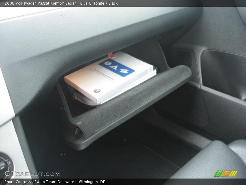 Blue Graphite / Black 2008 Volkswagen Passat Komfort Sedan