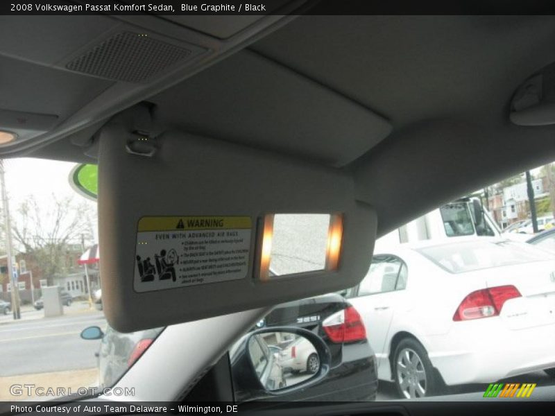 Blue Graphite / Black 2008 Volkswagen Passat Komfort Sedan