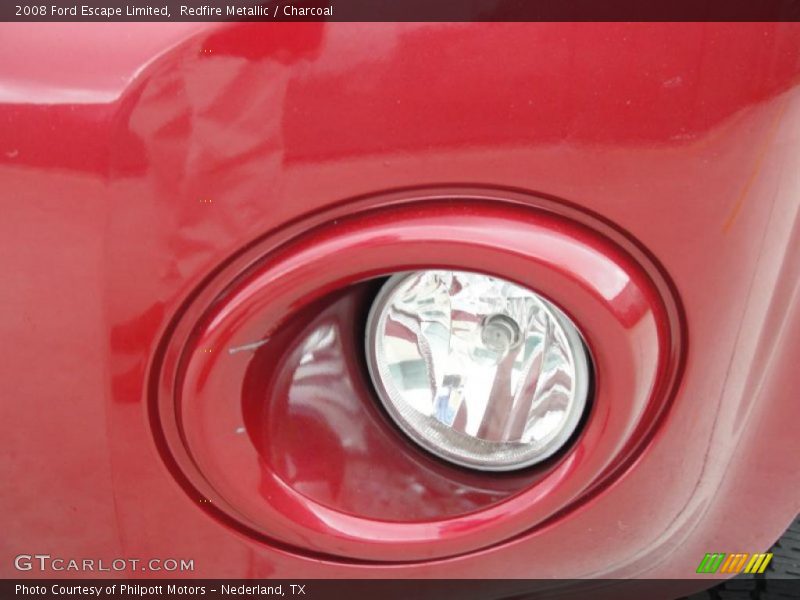 Redfire Metallic / Charcoal 2008 Ford Escape Limited