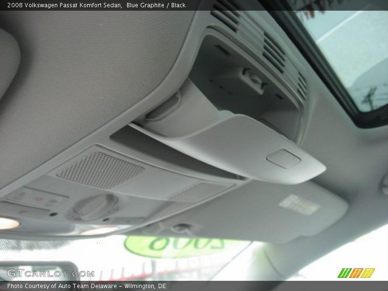 Blue Graphite / Black 2008 Volkswagen Passat Komfort Sedan