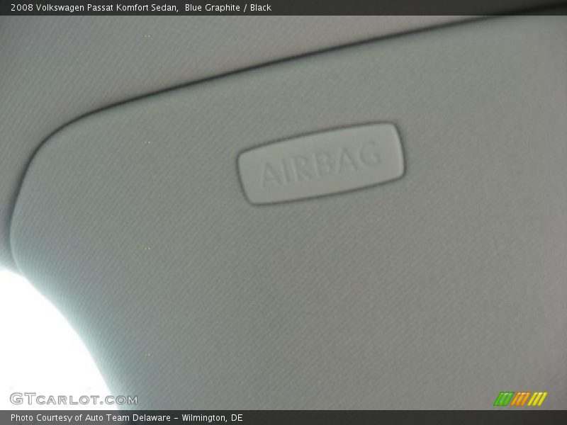 Blue Graphite / Black 2008 Volkswagen Passat Komfort Sedan