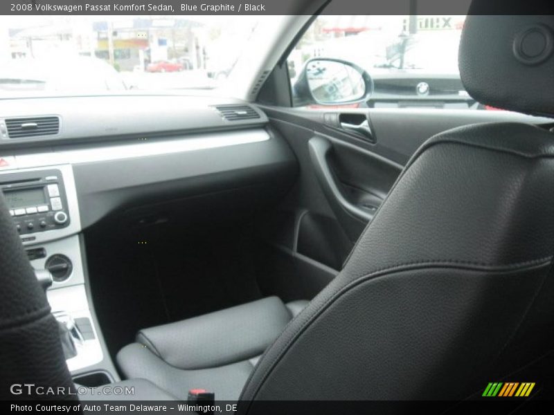 Blue Graphite / Black 2008 Volkswagen Passat Komfort Sedan
