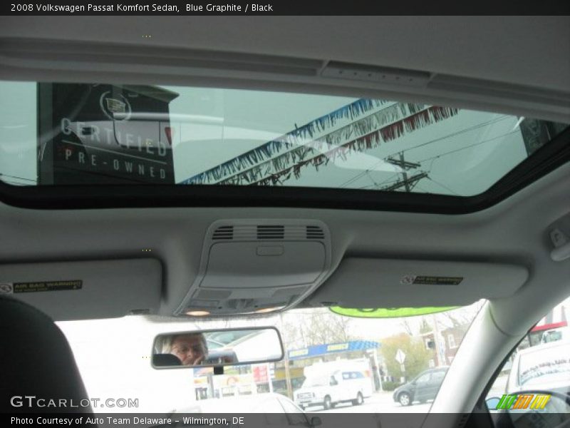 Blue Graphite / Black 2008 Volkswagen Passat Komfort Sedan