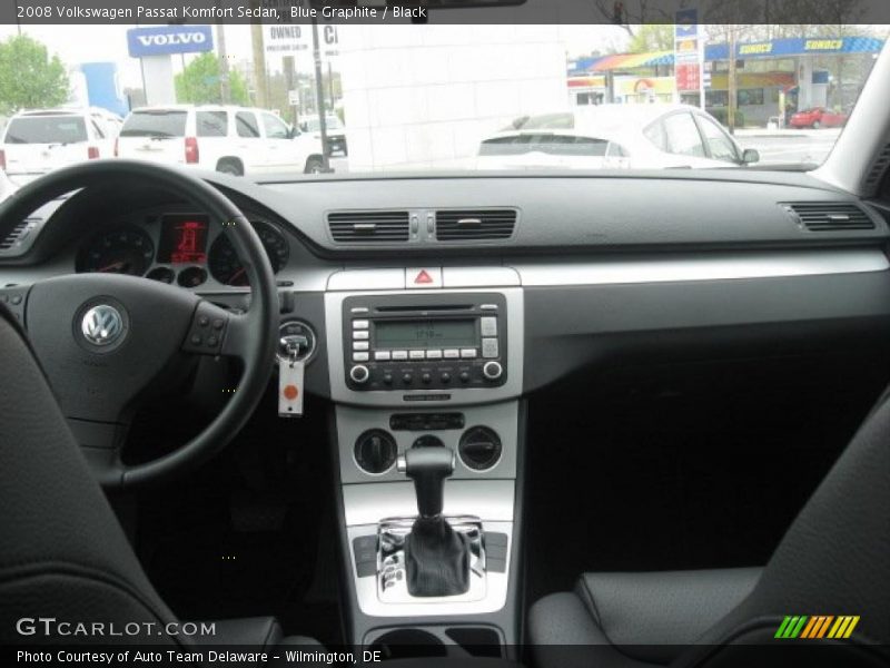 Blue Graphite / Black 2008 Volkswagen Passat Komfort Sedan