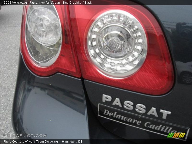 Blue Graphite / Black 2008 Volkswagen Passat Komfort Sedan