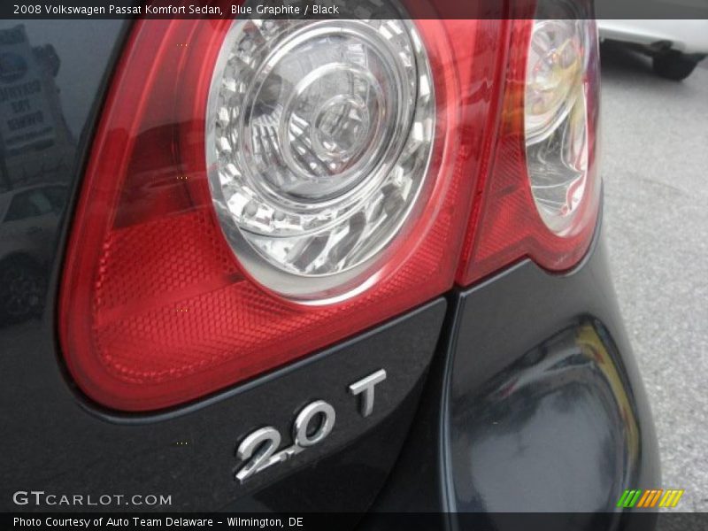 Blue Graphite / Black 2008 Volkswagen Passat Komfort Sedan