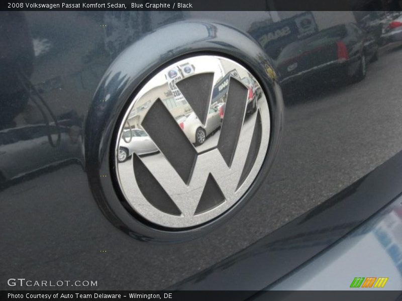 Blue Graphite / Black 2008 Volkswagen Passat Komfort Sedan
