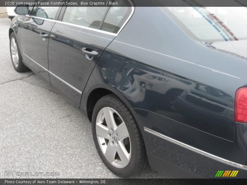 Blue Graphite / Black 2008 Volkswagen Passat Komfort Sedan