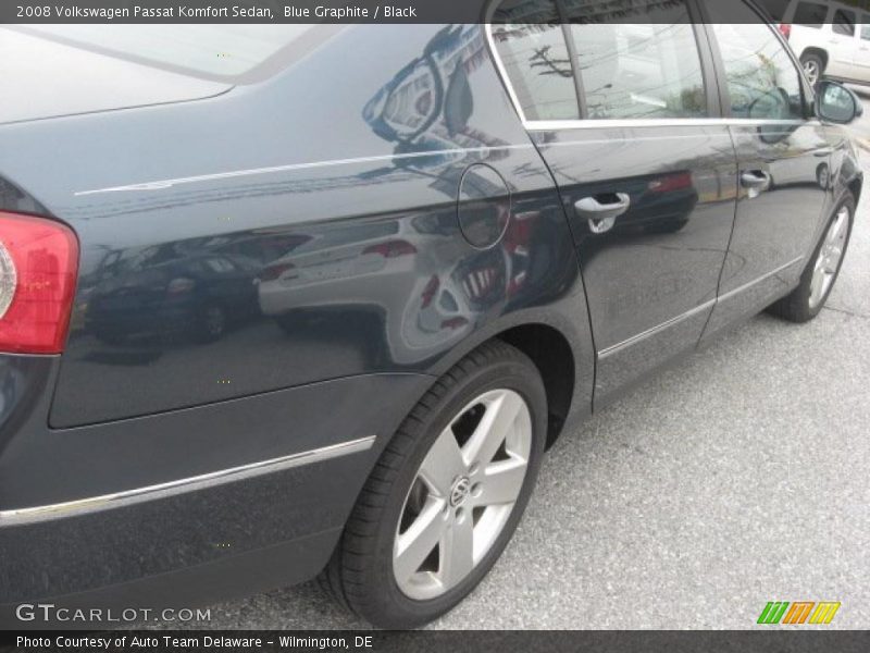 Blue Graphite / Black 2008 Volkswagen Passat Komfort Sedan