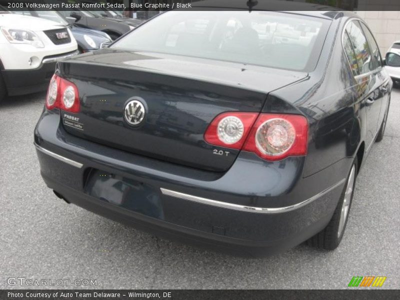 Blue Graphite / Black 2008 Volkswagen Passat Komfort Sedan