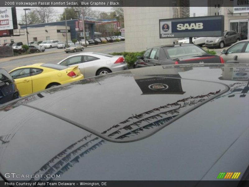 Blue Graphite / Black 2008 Volkswagen Passat Komfort Sedan