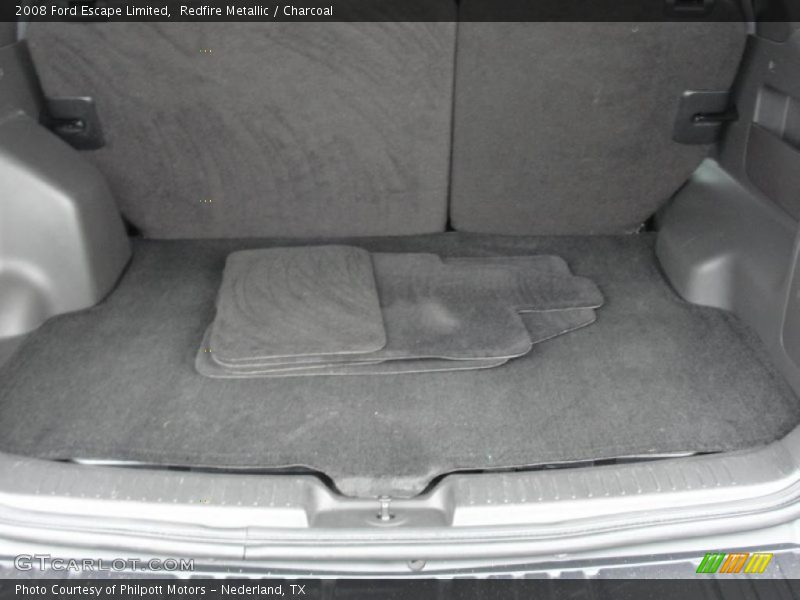 Redfire Metallic / Charcoal 2008 Ford Escape Limited