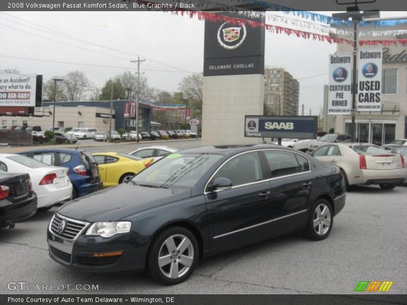 Blue Graphite / Black 2008 Volkswagen Passat Komfort Sedan