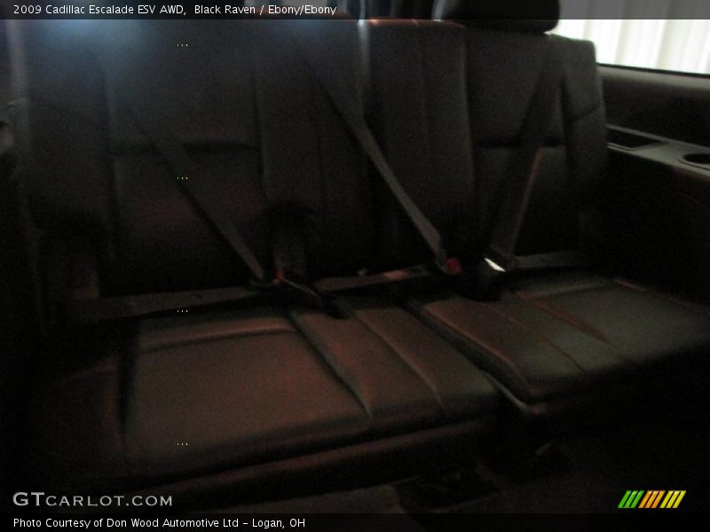 Black Raven / Ebony/Ebony 2009 Cadillac Escalade ESV AWD