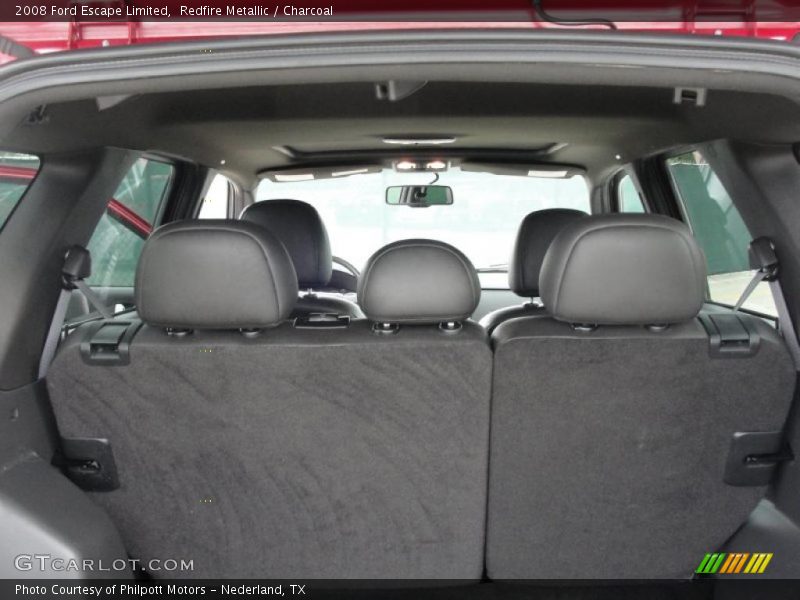 Redfire Metallic / Charcoal 2008 Ford Escape Limited