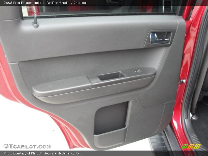 Redfire Metallic / Charcoal 2008 Ford Escape Limited