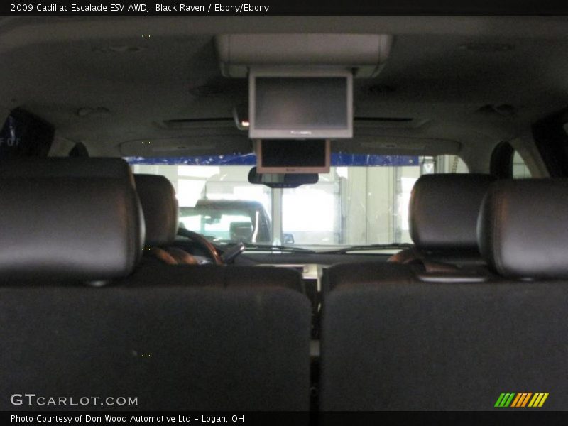 Black Raven / Ebony/Ebony 2009 Cadillac Escalade ESV AWD