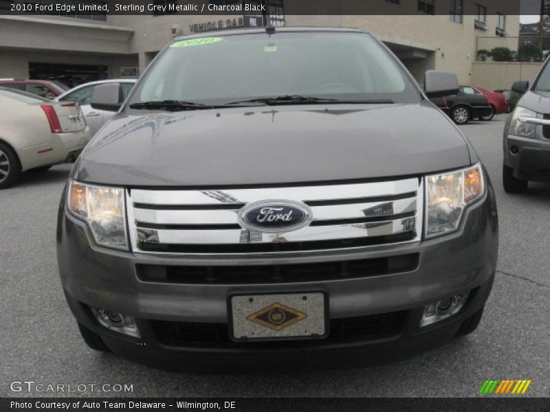 Sterling Grey Metallic / Charcoal Black 2010 Ford Edge Limited