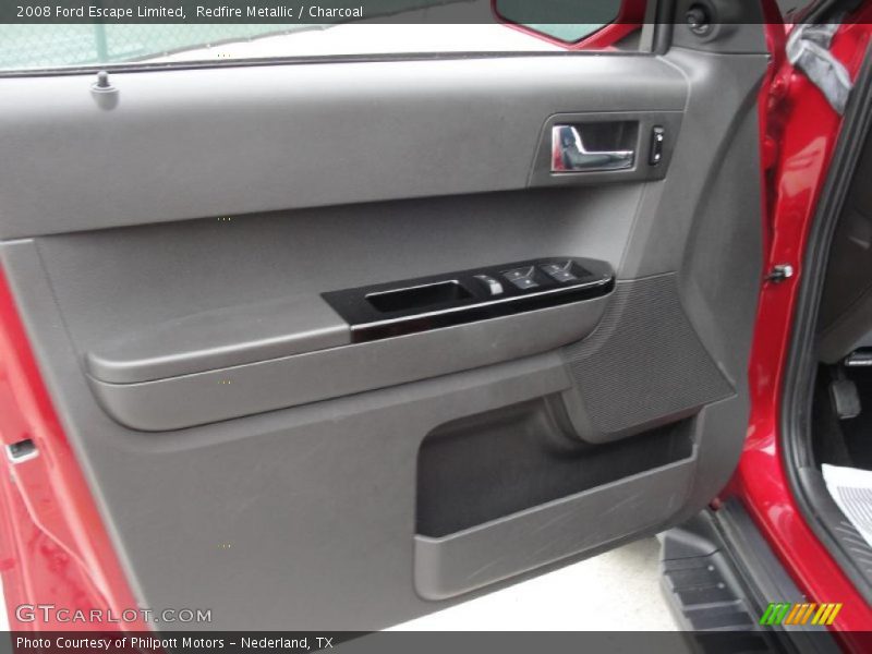 Redfire Metallic / Charcoal 2008 Ford Escape Limited