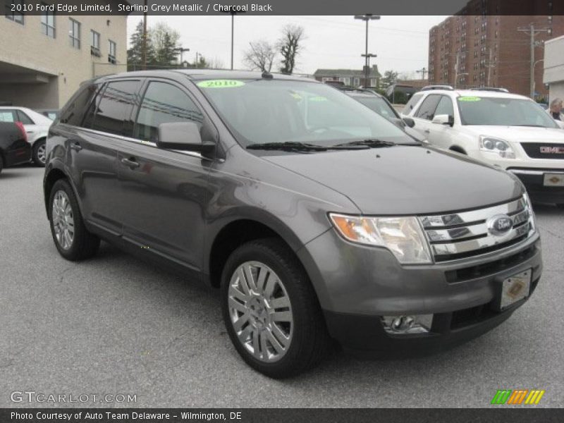 Sterling Grey Metallic / Charcoal Black 2010 Ford Edge Limited