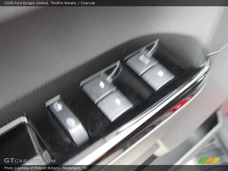 Redfire Metallic / Charcoal 2008 Ford Escape Limited