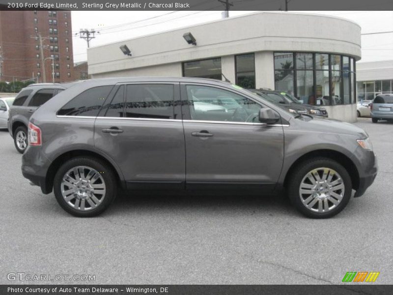 Sterling Grey Metallic / Charcoal Black 2010 Ford Edge Limited