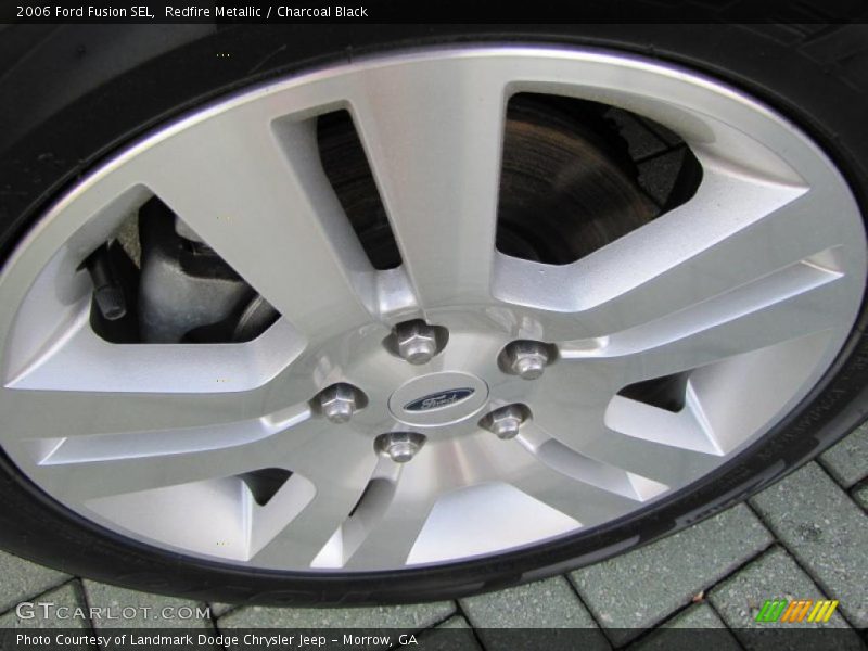 Redfire Metallic / Charcoal Black 2006 Ford Fusion SEL