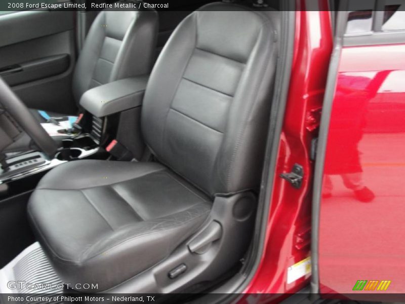 Redfire Metallic / Charcoal 2008 Ford Escape Limited
