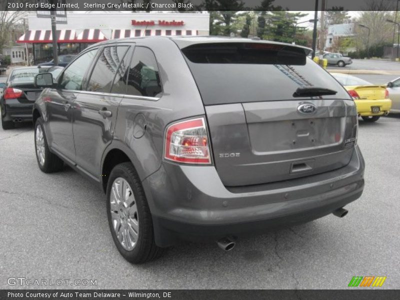 Sterling Grey Metallic / Charcoal Black 2010 Ford Edge Limited