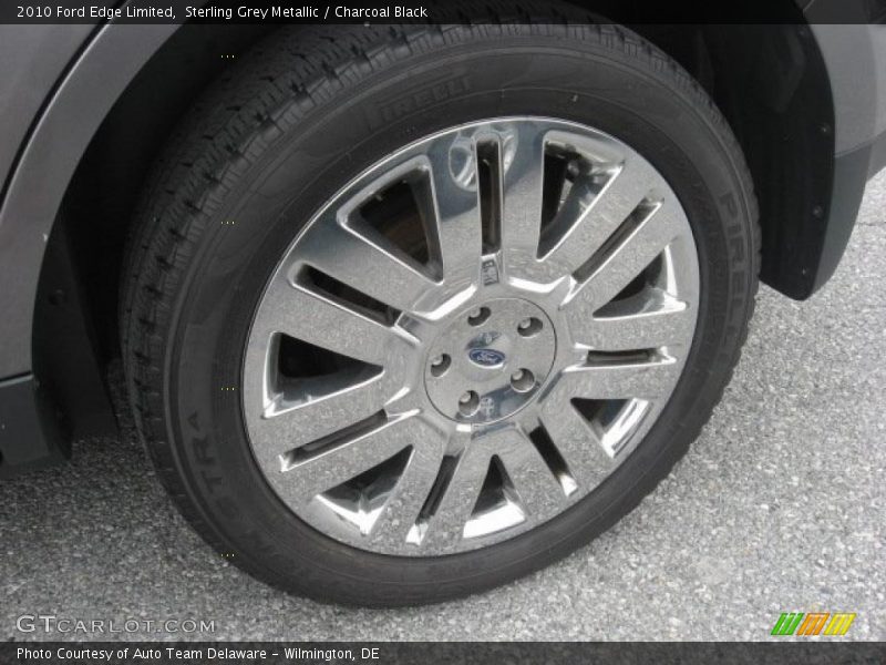 Sterling Grey Metallic / Charcoal Black 2010 Ford Edge Limited