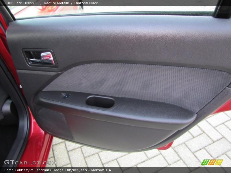 Redfire Metallic / Charcoal Black 2006 Ford Fusion SEL