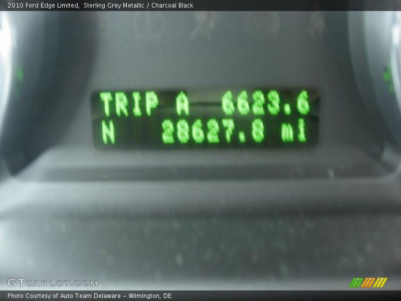 Sterling Grey Metallic / Charcoal Black 2010 Ford Edge Limited