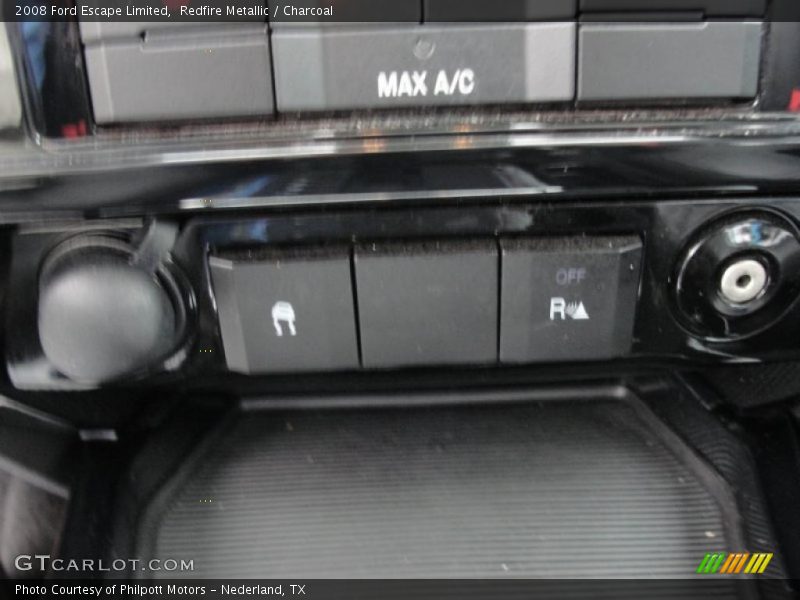 Redfire Metallic / Charcoal 2008 Ford Escape Limited
