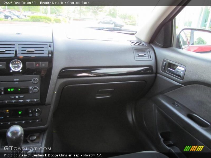Redfire Metallic / Charcoal Black 2006 Ford Fusion SEL