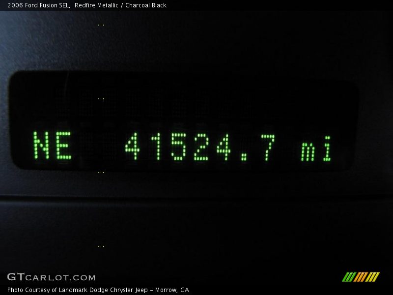 Redfire Metallic / Charcoal Black 2006 Ford Fusion SEL