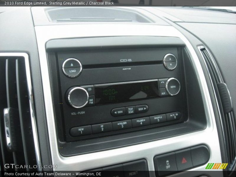 Sterling Grey Metallic / Charcoal Black 2010 Ford Edge Limited