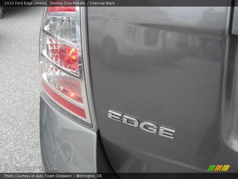 Sterling Grey Metallic / Charcoal Black 2010 Ford Edge Limited