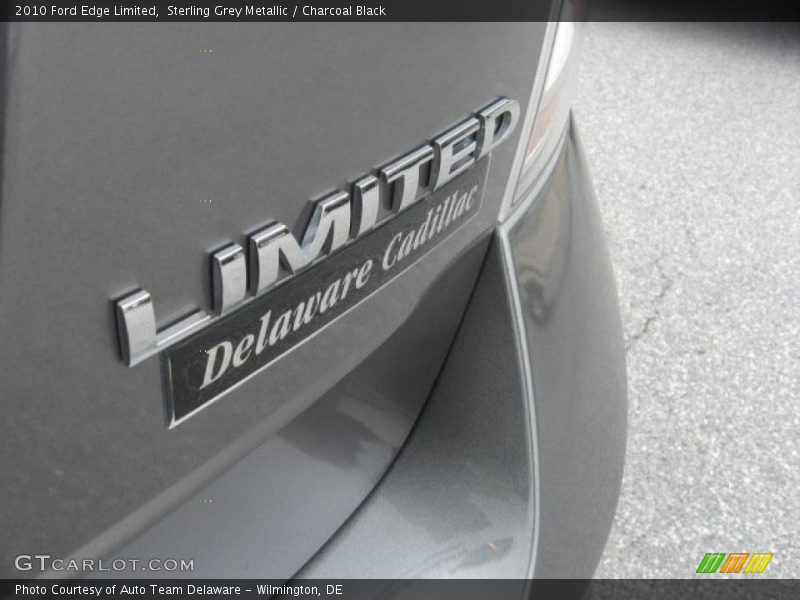 Sterling Grey Metallic / Charcoal Black 2010 Ford Edge Limited