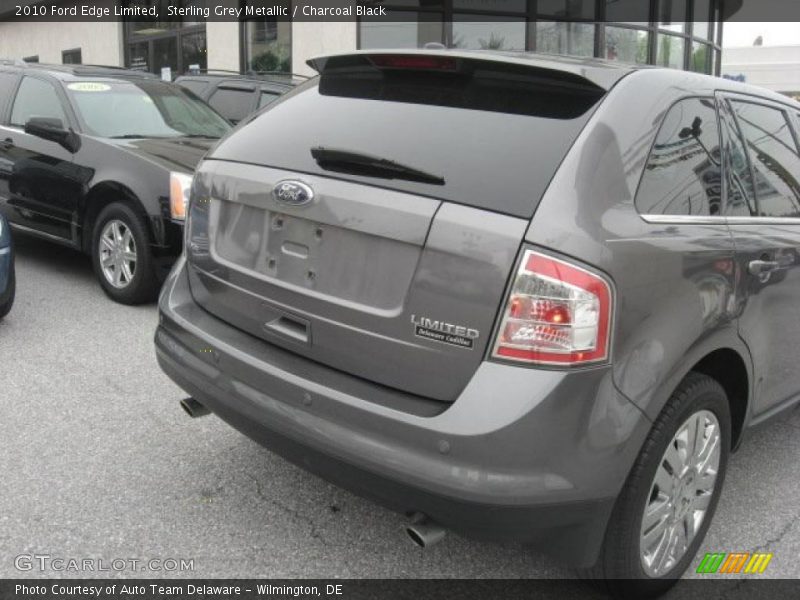 Sterling Grey Metallic / Charcoal Black 2010 Ford Edge Limited