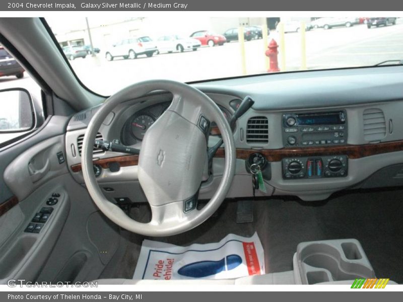 Galaxy Silver Metallic / Medium Gray 2004 Chevrolet Impala