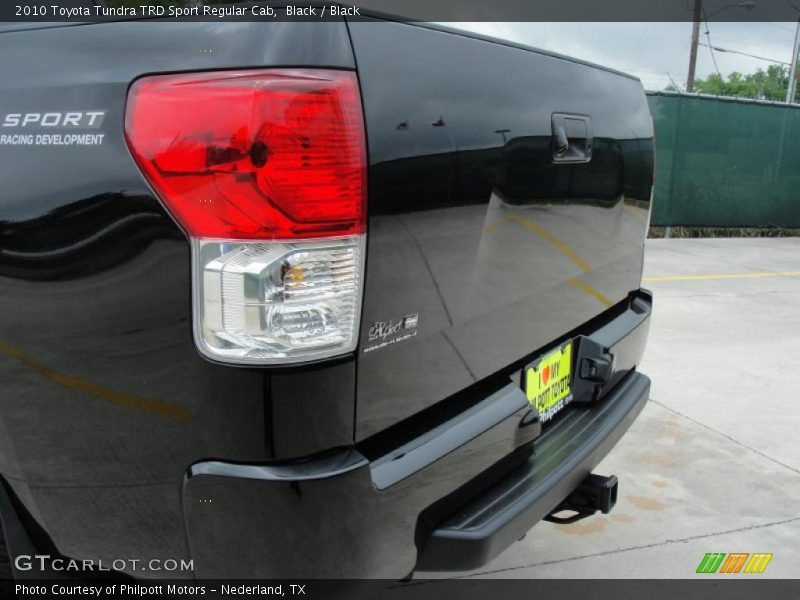 Black / Black 2010 Toyota Tundra TRD Sport Regular Cab