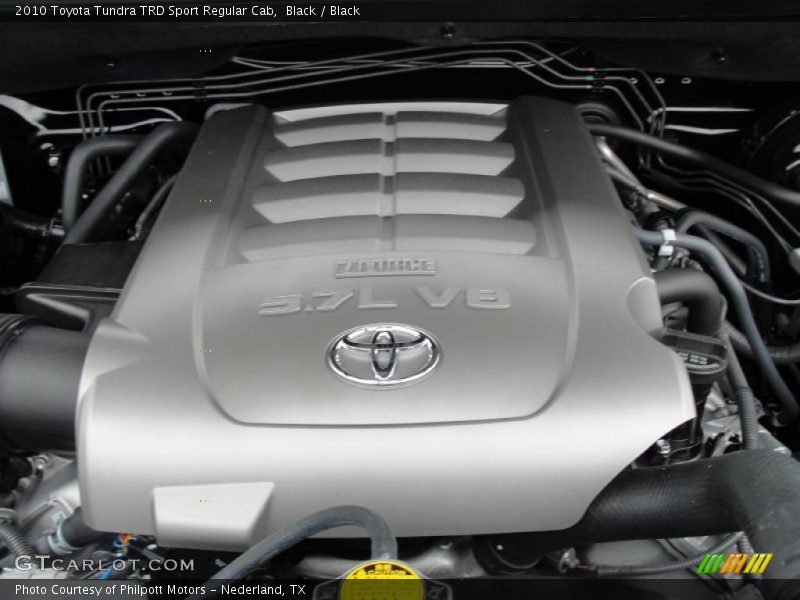 Black / Black 2010 Toyota Tundra TRD Sport Regular Cab
