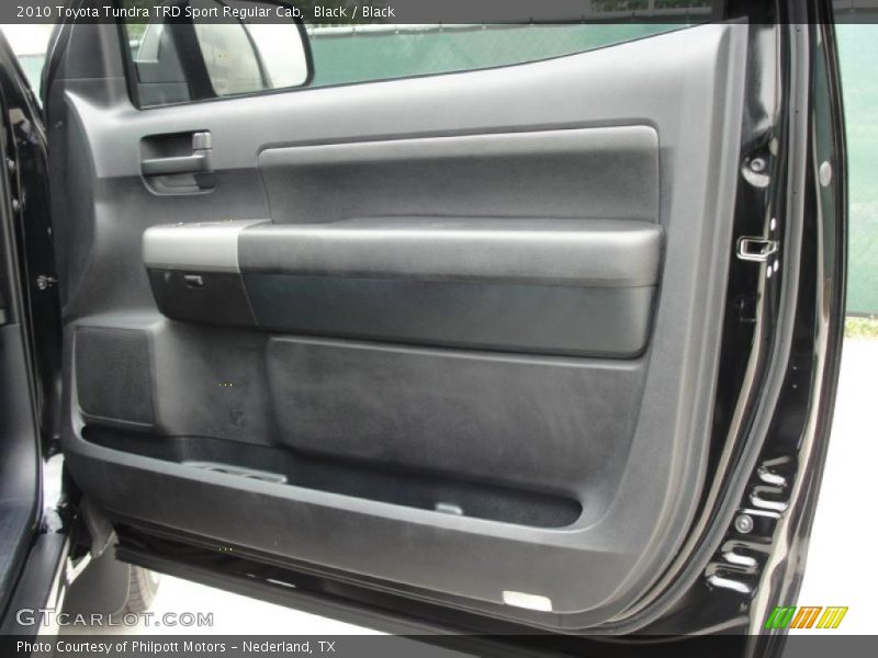 Black / Black 2010 Toyota Tundra TRD Sport Regular Cab