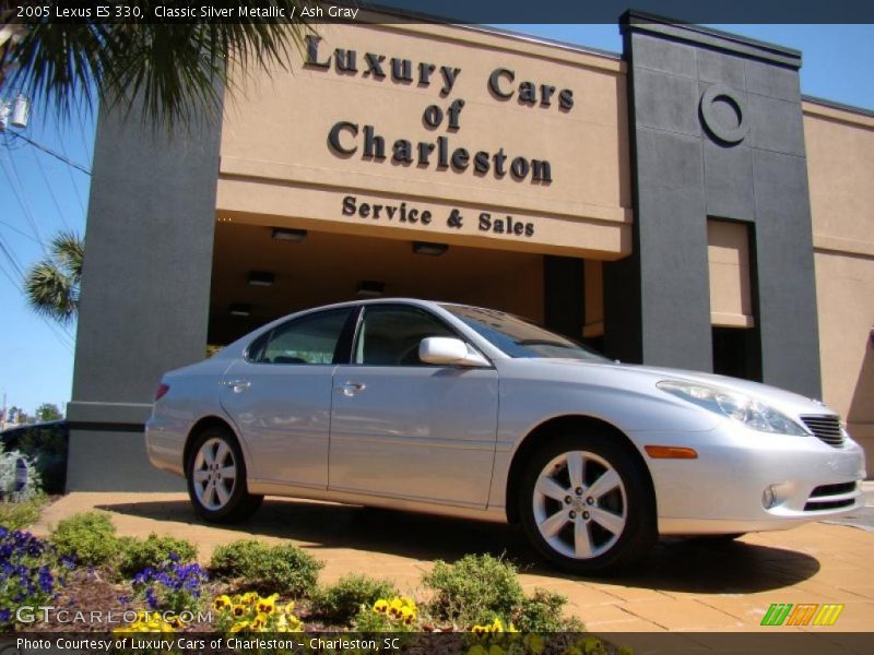 Classic Silver Metallic / Ash Gray 2005 Lexus ES 330