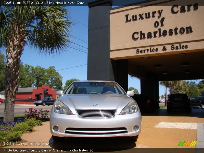 Classic Silver Metallic / Ash Gray 2005 Lexus ES 330