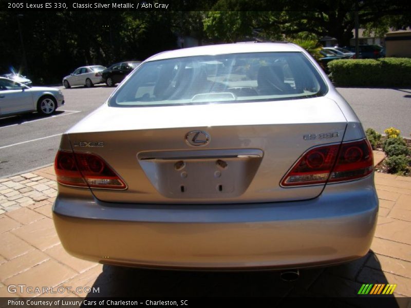 Classic Silver Metallic / Ash Gray 2005 Lexus ES 330