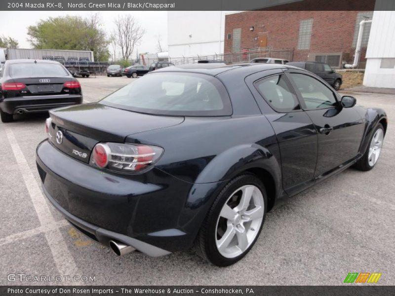 Nordic Green Mica / Black/Chapparal 2004 Mazda RX-8