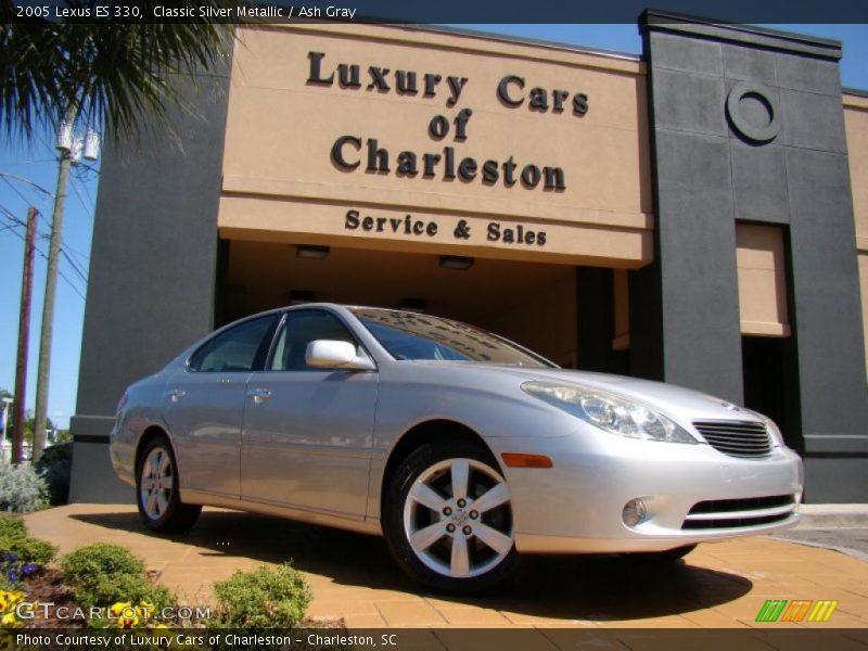 Classic Silver Metallic / Ash Gray 2005 Lexus ES 330