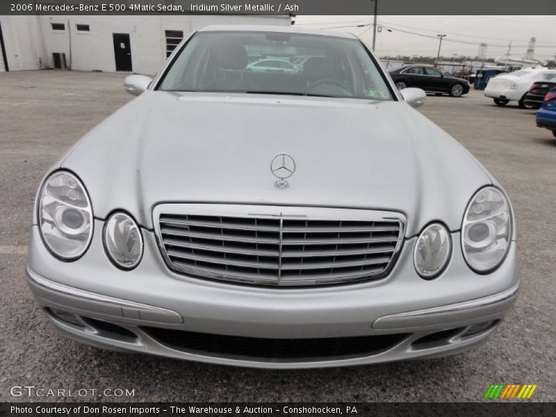 Iridium Silver Metallic / Ash 2006 Mercedes-Benz E 500 4Matic Sedan