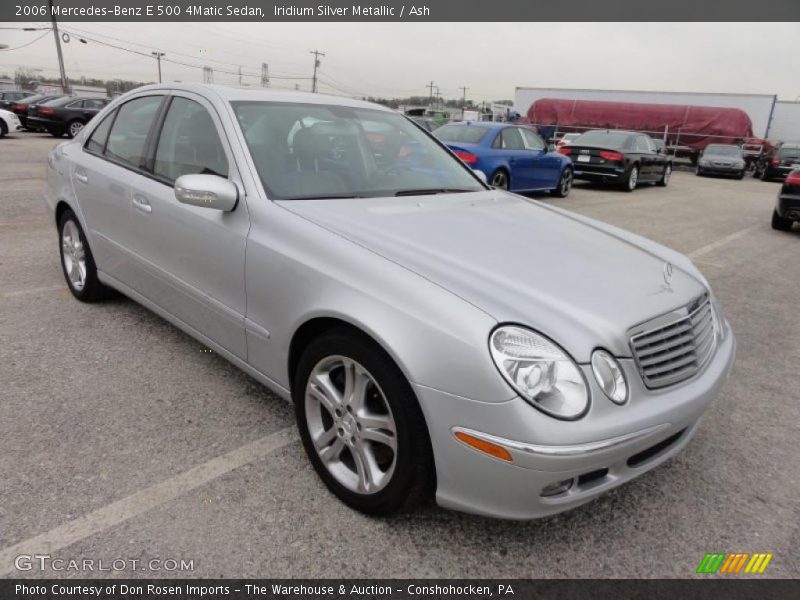 Iridium Silver Metallic / Ash 2006 Mercedes-Benz E 500 4Matic Sedan